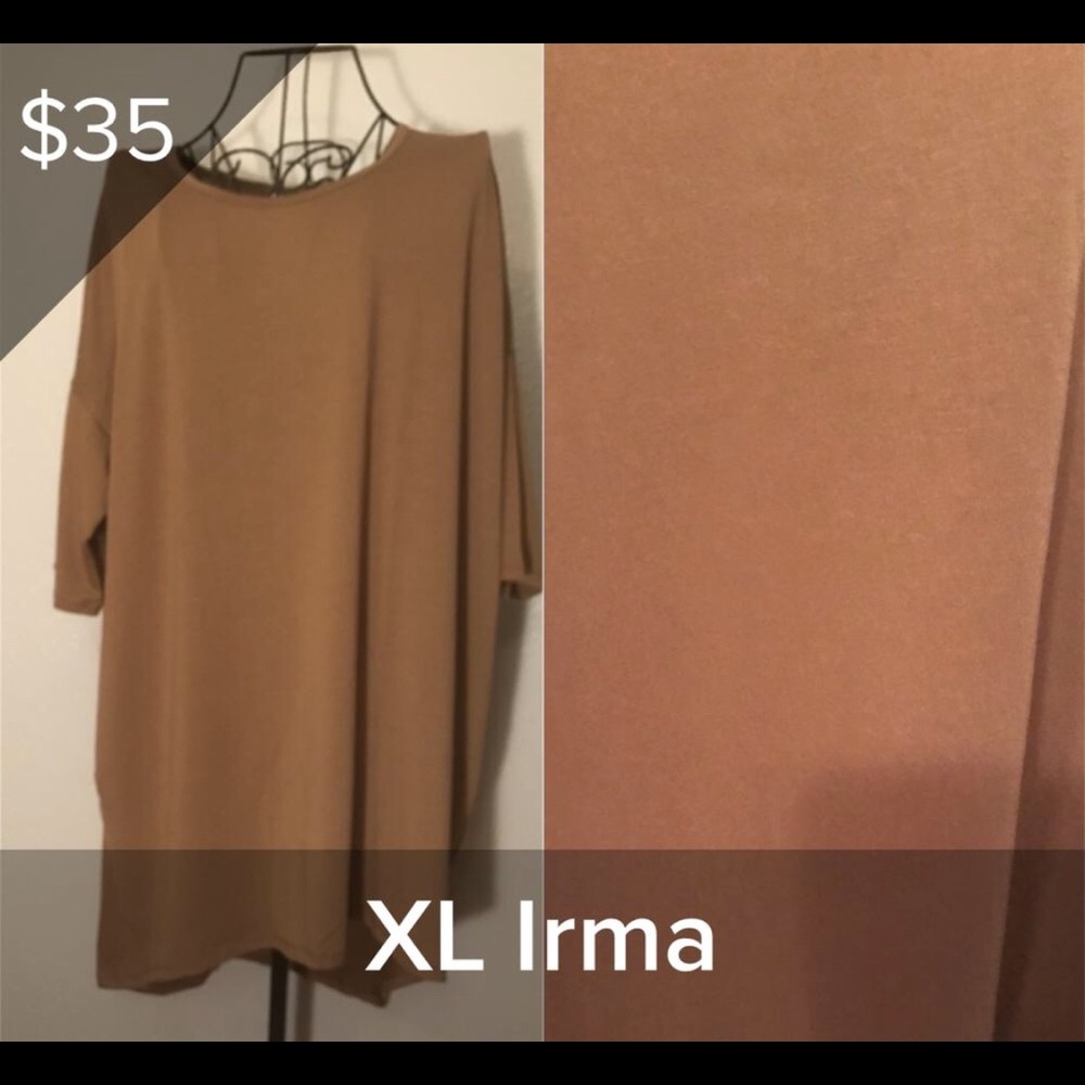 LulaRoe XL Irma. Never worn, with tags!